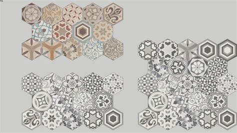 Hexagon Tiles 3d Warehouse