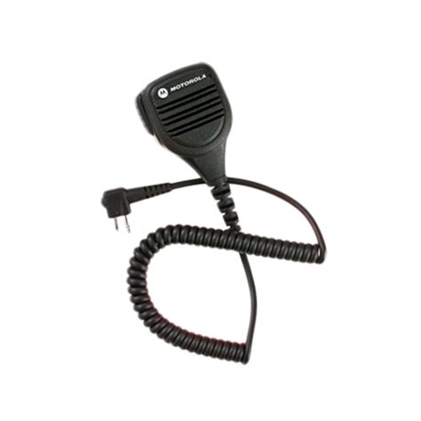 Motorola Pmmn4013a Remote Speaker Microphone With Ear Jack For Two Way