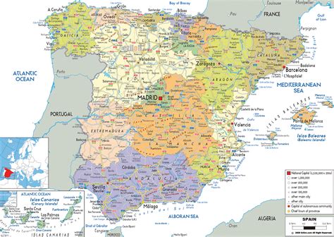 28 Map Of Spain With Airports Maps Online For You