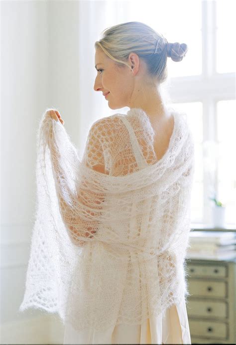 The Laciest Softest Shawl Around From Pretty Knits Lace Knitting