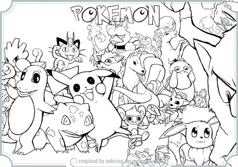 Pokemon Goh Coloring Pages Pokemon Characters Coloring Pages At