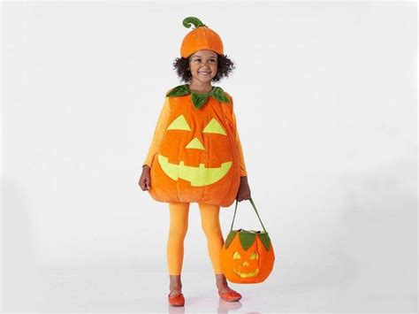 51 Kid Halloween Costumes That Are Easy To Make Pumpkin Costume