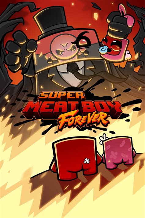 Super Meat Boy Forever Videojuego Switch Pc Ps4 Y Xbox One Vandal