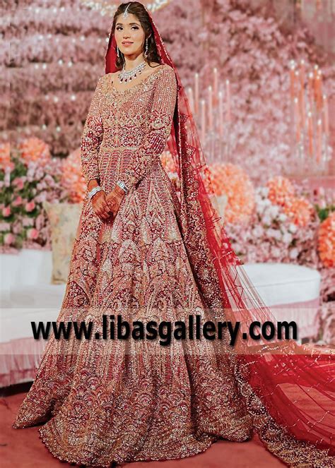 Pakistani Bridal Maxi Collection Bloomfield Hills Faraz Manan Bridal