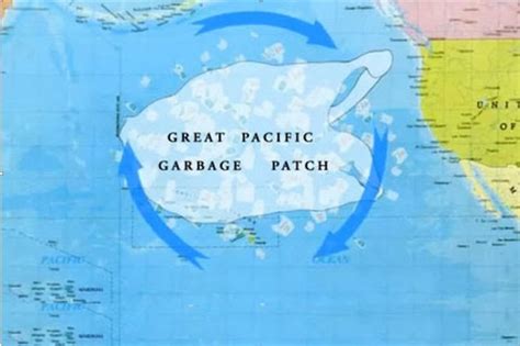 Great Pacific Garbage Patch From Space Zikpico