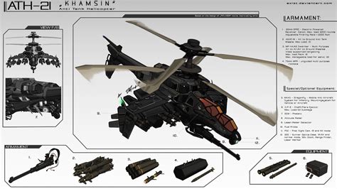 Concept Ships Concept Helicopter Gunship Art By Andrew Silva