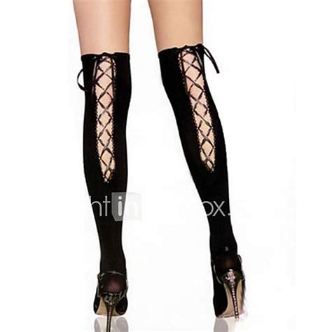 sexy lady silk stockings with tie 1875609 2016 5 99