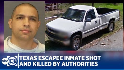 Texas Escapee Gonzalo Lopez Inmate Shot And Killed By Authorities Youtube