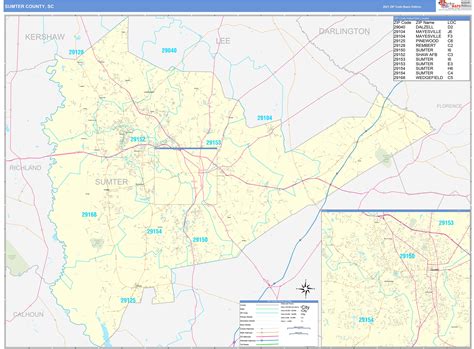 Sumter County Zoning Map
