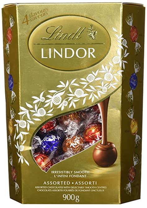Lindt Lindor Assorted Chocolates Large Box 900g3174oz