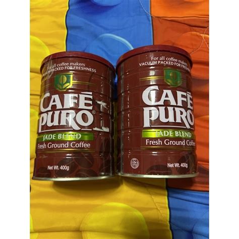 Cafe Puro Jade Blend Fresh Ground Coffee 400g Shopee Philippines