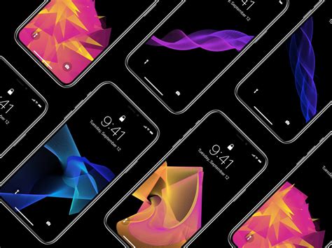 Colorful Abstract Iphone Wallpapers In A Sea Of Black