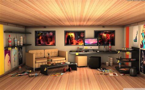 Messy Room Wallpaper 3d And Abstract Wallpaper Better