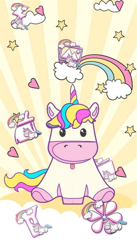 Cute Rainbow Unicorn Theme For Android Apk Download