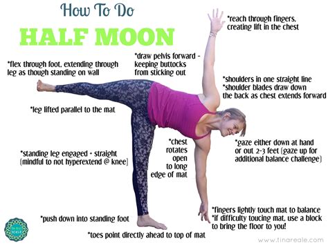 How To Do Half Moon Pose