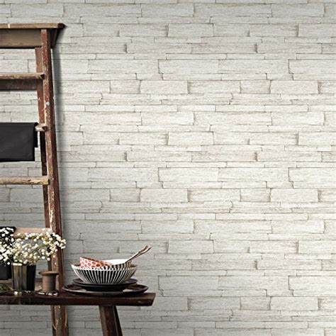 Superfresco Easy Beige Ledgestone Wallpaper Decorating Jersey