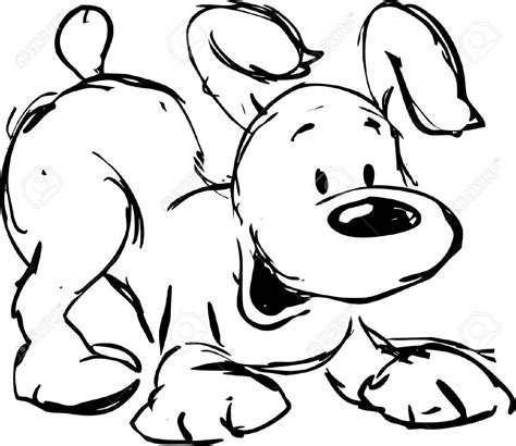 Tri colour shaggy dog, shaggy dog, dog, black, brown, white, happy dog, st bernard. Black Outlines Stock Vector Illustration And Royalty Free ...