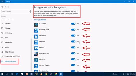 How To Find And Turn Off Background Running Apps In Windows 10 Pc Youtube