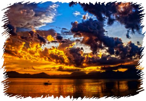 Download Sunset Nature Sea Royalty Free Stock Illustration Image Pixabay