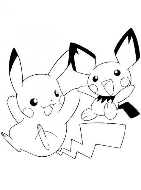 5 Desenhos Do Pikachu Para Colorir E Pintar Desenhos De Pokémon