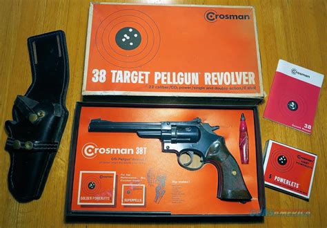 Crosman 38t 22 Cal Air Pistol Ori For Sale At