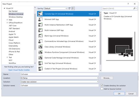 C Console Uwp Applications Windows Developer Blog