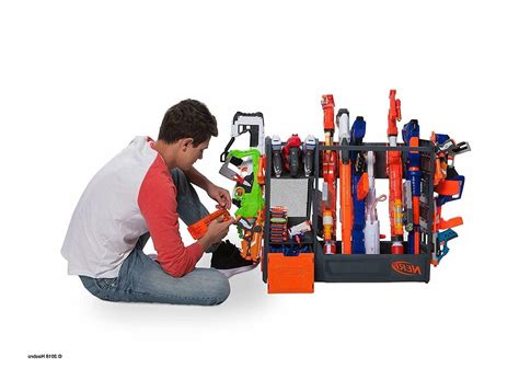 See attached image for current layout. Nerf Elite Blaster Rack Standard