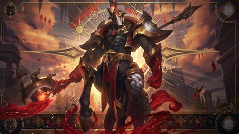 Arcana Hecarim Skin Splash Art Lol League Of Legends 4k Hd