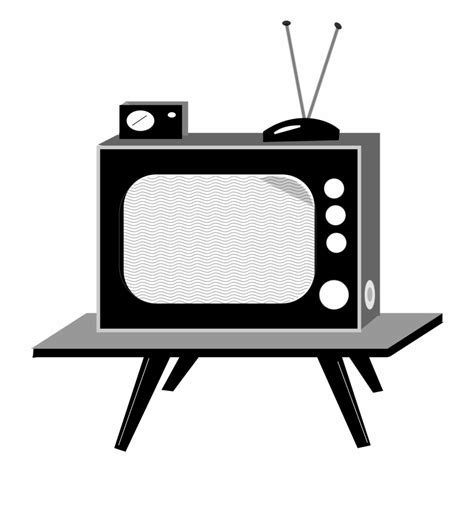 Old Television Television Pics Transparent Background Clip Art Library