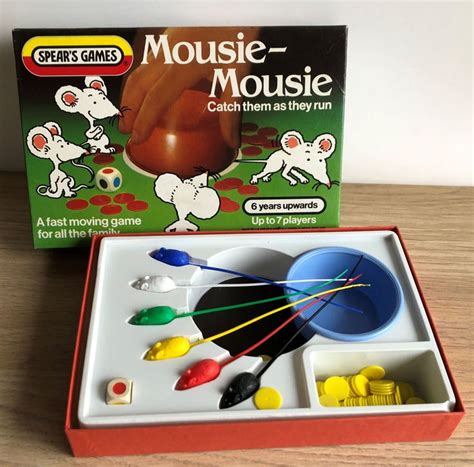 Mousie Mousie Dice Game 1983 Spears Games Vintage Retro Etsy Uk