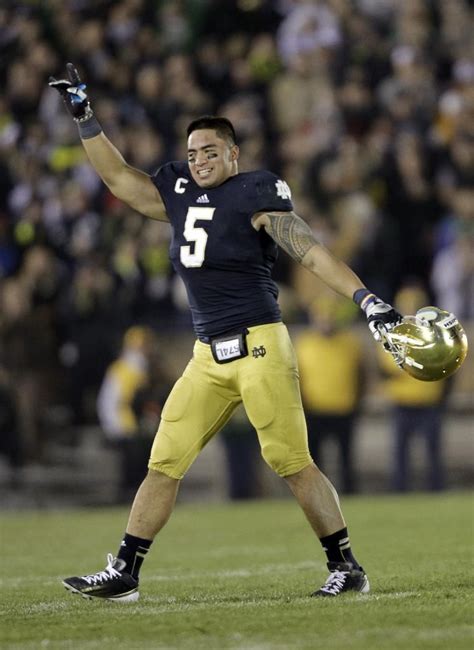 #1 Notre Dame led by Manti Te'o going to the BCS Championship game! # ...