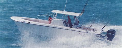 Research Blue Fin Boats Predator 30 Cc Center Console Boat On
