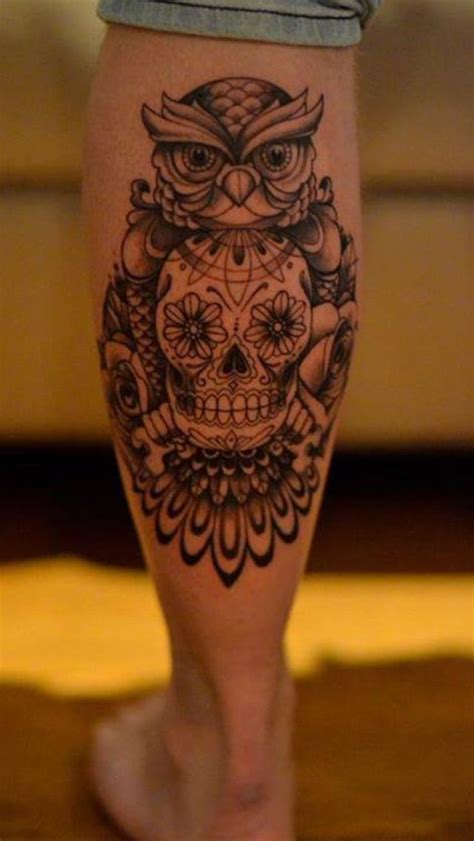 Owl Skull Tattoos Designs Ideas And Meaning Tattoos For You