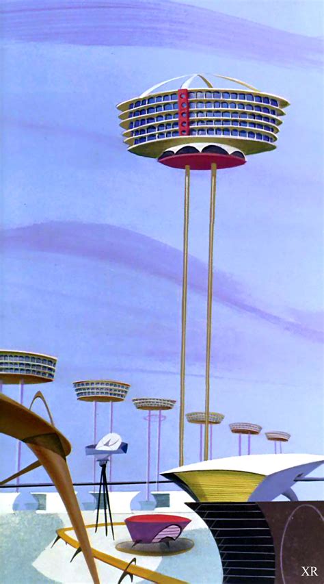 1962 Hanna Barbera Jetsons Skypad Aptsjames Vaughan Aesthetics Of Design