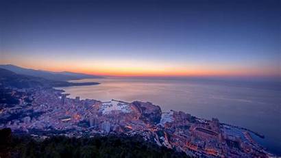 Monaco Dusk Dawn Background 1080p