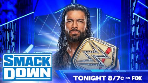 Wwe Smackdown Live Results Roman Reigns Deals With Bloodline In