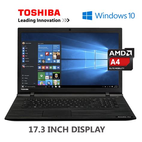 Toshiba Satellite C70d C 173 Inch Windows 10 Laptop Amd A4 7210 12gb
