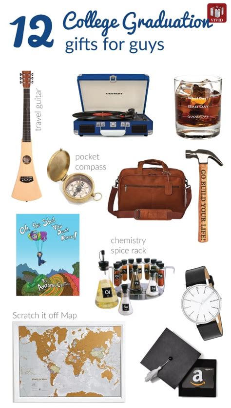So many great graduation gift ideas for those boys! 12 Best College Graduation Gifts for Guys Graduates ...