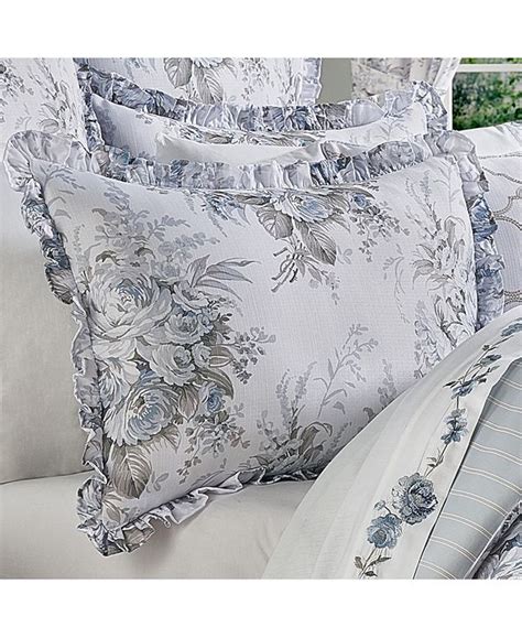 A beautiful blue comforter set has a very calming effect! Royal Court Estelle Blue Queen 4pc. Comforter Set ...