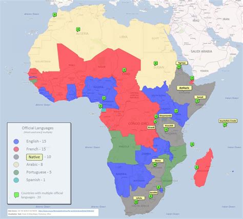 English Speaking Countries In Africa Map