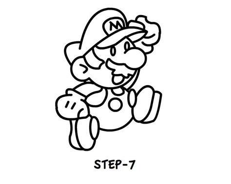 Easy Mario Drawing At Getdrawings Free Download