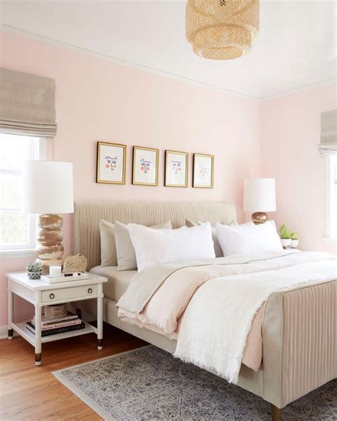 Pale Pink Walls Pink Bedroom Design Home Decor Bedroom Woman Bedroom
