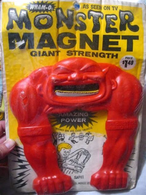 Monster Magnet Vintage Toys Vintage Toys 1960s Old School Toys
