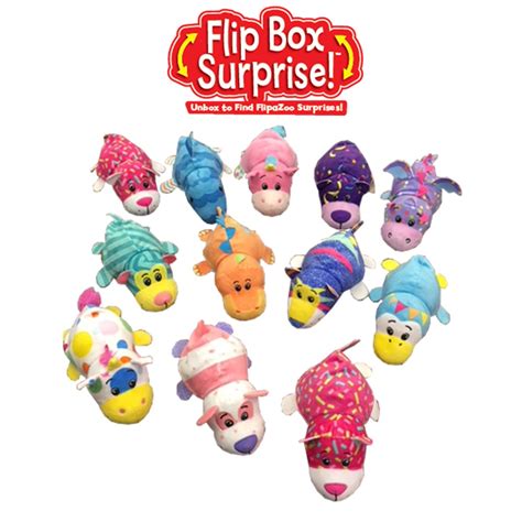 Плюшена играчка Flipazoo Flip Box Surprise Парти Флипчета Играчките