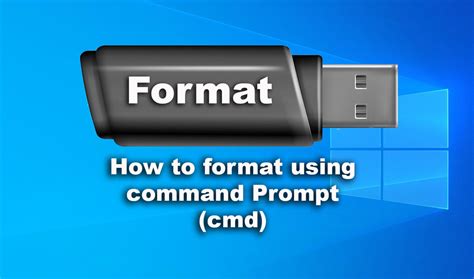 How To Format Pen Drive Using Cmd Command Prompt