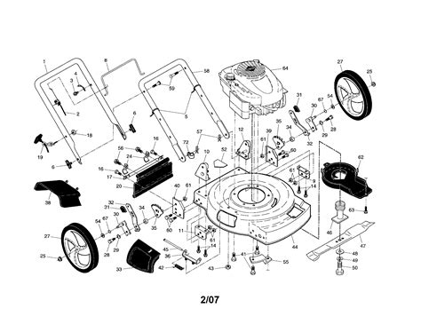 Sears Lawn Tractor Parts Diagram Craftsman Parts Diagram Mower Deck Lt Lawn Mtd Diagrams