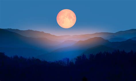 En Images La Super Lune Bleue Resplendit Dans Le Ciel Nocturne