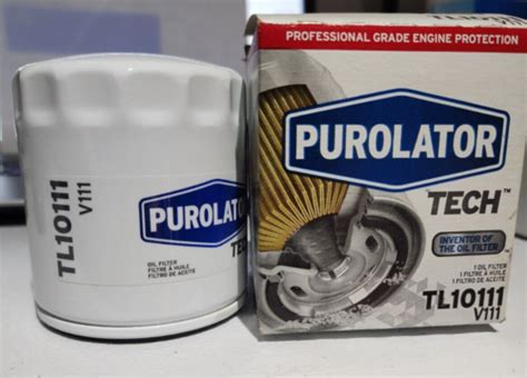 Purolator Tech Tl10111 Engine Oil Filters Pack Of 6 Ebay