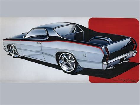 Steve Stanford Drawings Foose Custom Cars Paint Cool Car Drawings
