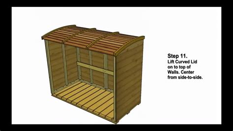 Garbage Can Storage Shed Oscar Assembly Video By Outdoor Living Today